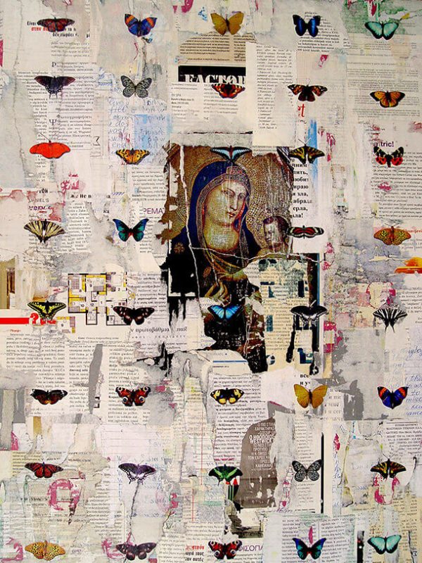 Madonna with Butterflies